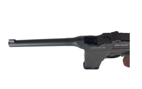 Pistolet wiatrówka RANGER M712 Broomhandle FULL AUTO BLOWBACK k.4,5BBs 19-strzał. KWC Pistolet wiatrówka RANGER M712 Broomhandle FULL AUTO BLOWBACK k.4,5BBs 19-strzał. KWC