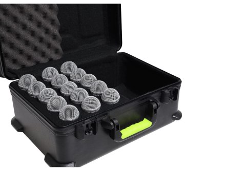 Shure SH-MICCASE15 - Plastikowa walizka z zatrzaskami na Mikrofony (15)