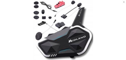 Interkom motocyklowy Midland R1 MESH SINGLE na 1 kask