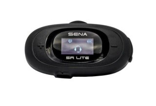 Interkom motocyklowy Sena 5R-01D 5R Lite Bluetooth 5.1 700m z wyświetlaczem LCD i uniwersalnym zestawem mikrofonów na 2 kaski