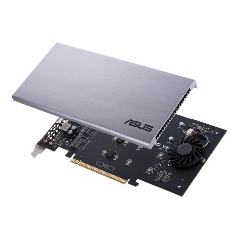 Kontroler ASUS Hyper M.2 PCIe 3.0 x16, 4x M.2 NVMe (2242/2260/2280/22110) GEN 3 Kontroler ASUS Hyper M.2 PCIe 3.0 x16, 4x M.2 NVMe (2242/2260/2280/22110) GEN 3