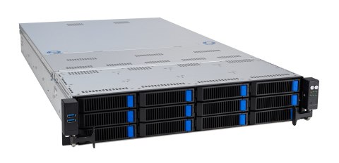 Platforma Asus Rack (2U) RS720A-E12-RS12 AMD Epyc 9004 (8x NVMe, 4x SATA/SAS, 2xM.2, 4xGPU, 2x10Gbe, IPMI, 1+1 2600W) Platforma Asus Rack (2U) RS720A-E12-RS12 AMD Epyc 9004 (8x NVMe, 4x SATA/SAS, 2xM.2, 4xGPU, 2x10Gbe, IPMI, 1+1 2600W)