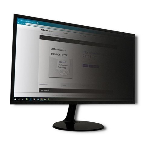 QOLTEC FILTR PRYWATYZUJĄCY RODO 24" (16:10) QOLTEC FILTR PRYWATYZUJĄCY RODO 24" (16:10)