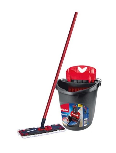 Mop i wiaderko Vileda Ultramax BOX + książka dla dzieci „Psikus złotej rybki"