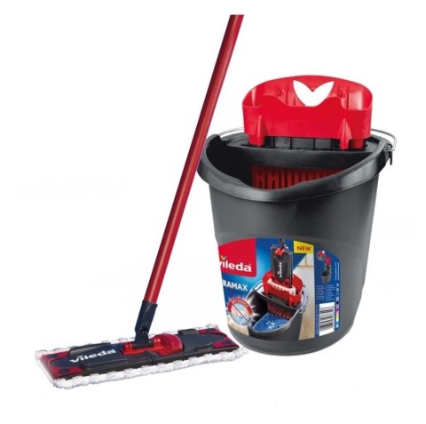 Mop i wiaderko Vileda Ultramax BOX + książka dla dzieci „Psikus złotej rybki"