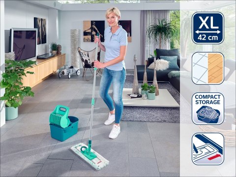 Zestaw Profi Compact Wiadro+Mop 55092 LEIFHEIT Zestaw Profi Compact Wiadro+Mop 55092 LEIFHEIT