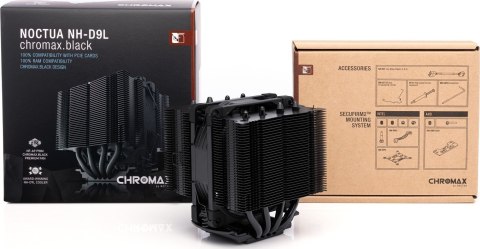 Chłodzenie CPU NOCTUA NH-D9L chromax.black Chłodzenie CPU NOCTUA NH-D9L chromax.black