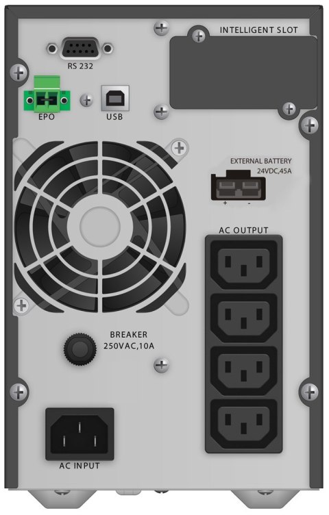 POWER WALKER UP:S ON-LINE VFI 1000 TGB (4X IEC, USB/RS232, LCD, EPO, TOWER) POWER WALKER UP:S ON-LINE VFI 1000 TGB (4X IEC, USB/RS232, LCD, EPO, TOWER)