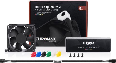 Wentylator NOCTUA NF-A8 PWM chromax.black.swap Wentylator NOCTUA NF-A8 PWM chromax.black.swap