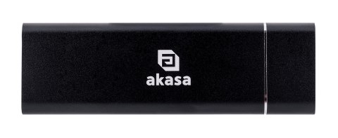 Akasa AK-ENU3M2-02 obudowa do dysków twardych Obudowa SSD Czarny M.2