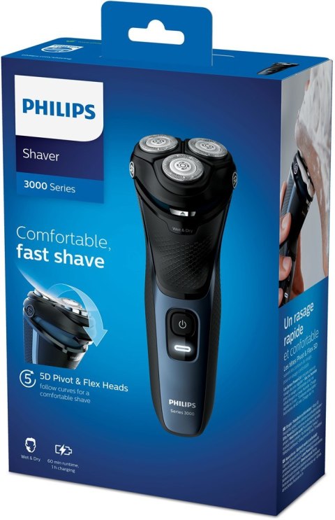 Golarka PHILIPS Seria 3000 S3134/51 Golarka PHILIPS Seria 3000 S3134/51