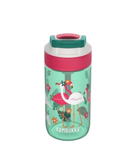 Kambukka butelka na wodę dla dziecka Lagoon 400ml Pink Flamingo Kambukka butelka na wodę dla dziecka Lagoon 400ml Pink Flamingo