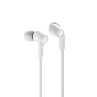 BELKIN SŁUCHAWKI PRZEWODOWE USB-C DOUSZNE BIAŁE