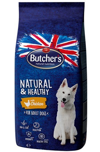 BUTCHER'S z kurczakiem 15kg - sucha karma dla psa (WYPRZEDAŻ) BUTCHER'S z kurczakiem 15kg - sucha karma dla psa (WYPRZEDAŻ)