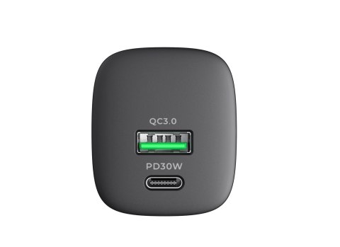 Ładowarka Havit USB-A+USB-C UC30 EU (czarny) Ładowarka Havit USB-A+USB-C UC30 EU (czarny)