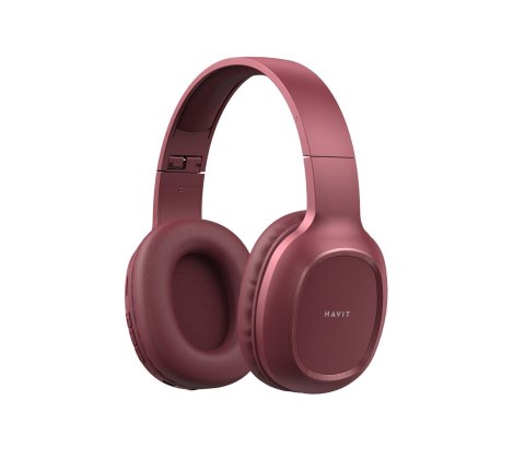 Słuchawki bezprzewodowe nauszne Havit H2590BT Pro (czerwony) Słuchawki bezprzewodowe nauszne Havit H2590BT Pro (czerwony)