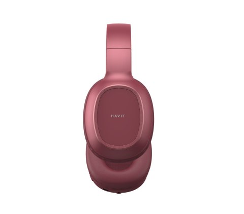 Słuchawki bezprzewodowe nauszne Havit H2590BT Pro (czerwony) Słuchawki bezprzewodowe nauszne Havit H2590BT Pro (czerwony)