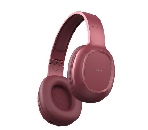 Słuchawki bezprzewodowe nauszne Havit H2590BT Pro (czerwony) Słuchawki bezprzewodowe nauszne Havit H2590BT Pro (czerwony)