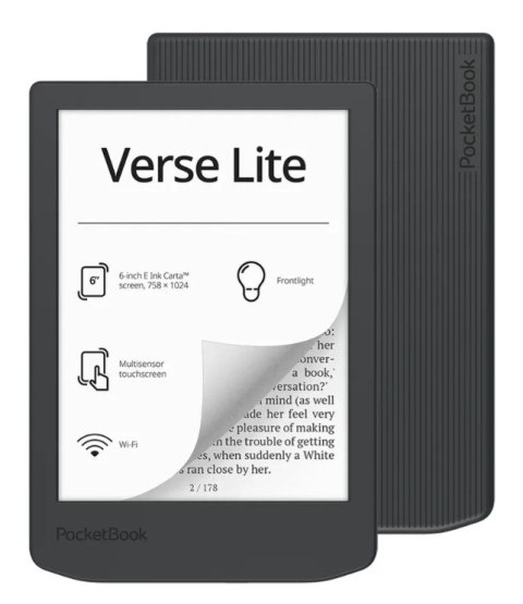 Ebook PocketBook Verse Lite 619 6" E-Ink Carta 8GB Wi-Fi Gray Ebook PocketBook Verse Lite 619 6" E-Ink Carta 8GB Wi-Fi Gray