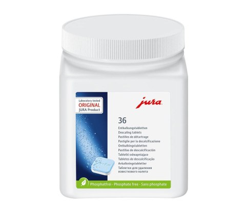 Tabletki odkamieniające do ekspresów Jura 36szt Tabletki odkamieniające do ekspresów Jura 36szt