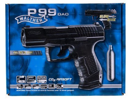 Pistolet ASG Walther P99 DAO GBB CO2