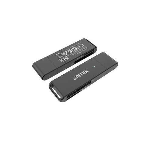 UNITEK CZYTNIK KART SD I MICROSD USB-A, Y-9327A UNITEK CZYTNIK KART SD I MICROSD USB-A, Y-9327A