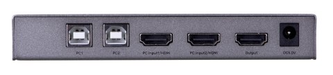 UNITEK PRZEŁĄCZNIK KVM 4K HDMI 2.0,2-IN,1-OUT +USB UNITEK PRZEŁĄCZNIK KVM 4K HDMI 2.0,2-IN,1-OUT +USB