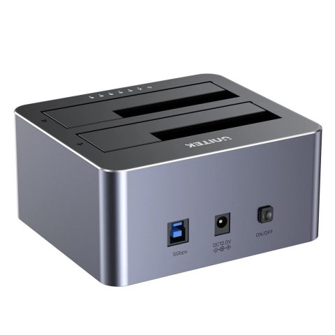 UNITEK STACJA KLONUJĄCA DYSKI 2X SATA 2,5"/3,5" USB 5GBPS UNITEK STACJA KLONUJĄCA DYSKI 2X SATA 2,5"/3,5" USB 5GBPS
