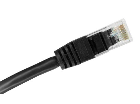 Alantec-Patch-cord U/UTP kat.5e PVC 0.25m czarny Alantec-Patch-cord U/UTP kat.5e PVC 0.25m czarny