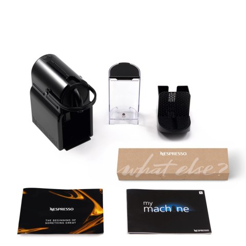 Ekspres kapsułkowy DeLonghi Nespresso Inissia EN80.B (1260W; kolor czarny) (WYPRZEDAŻ) Ekspres kapsułkowy DeLonghi Nespresso Inissia EN80.B (1260W; kolor czarny) (WYPRZEDAŻ)