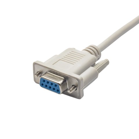 Kabel Akyga AK-CO-04 (RS-232 F - RS-232 F; 2m; kolor biały) Kabel Akyga AK-CO-04 (RS-232 F - RS-232 F; 2m; kolor biały)