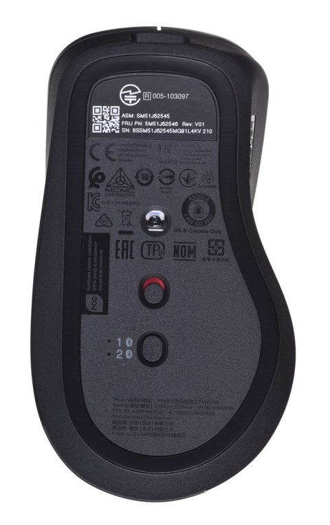 Profesjonalna Mysz Lenovo z Bluetooth i akumulatorem 4Y51J62544 Profesjonalna Mysz Lenovo z Bluetooth i akumulatorem 4Y51J62544