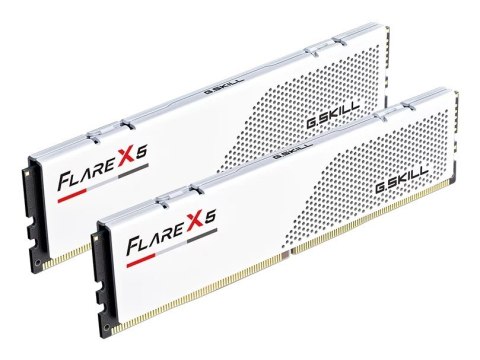 G.SKILL FLARE X5 AMD DDR5 2X48GB 6000MHZ CL30 EXPO WHITE F5-6000J3036F48GX2-FX5W G.SKILL FLARE X5 AMD DDR5 2X48GB 6000MHZ CL30 EXPO WHITE F5-6000J3036F48GX2-FX5W