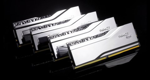 G.SKILL TRIDENT Z5 ROYAL RGB DDR5 2X48GB 6000MHZ CL30 SILVER F5-6000J3036F48GX2-TR5S G.SKILL TRIDENT Z5 ROYAL RGB DDR5 2X48GB 6000MHZ CL30 SILVER F5-6000J3036F48GX2-TR5S