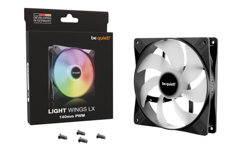 WENTYLATOR BE QUIET! Light Wings LX 140mm PWM WENTYLATOR BE QUIET! Light Wings LX 140mm PWM