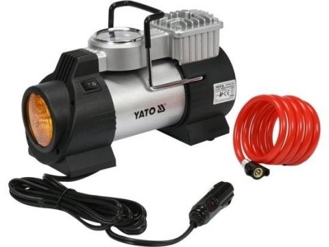 Kompresor samochodowy+Lampa LED 180W YT-73460 YATO Kompresor samochodowy+Lampa LED 180W YT-73460 YATO