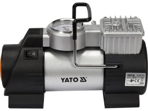 Kompresor samochodowy+Lampa LED 180W YT-73460 YATO Kompresor samochodowy+Lampa LED 180W YT-73460 YATO