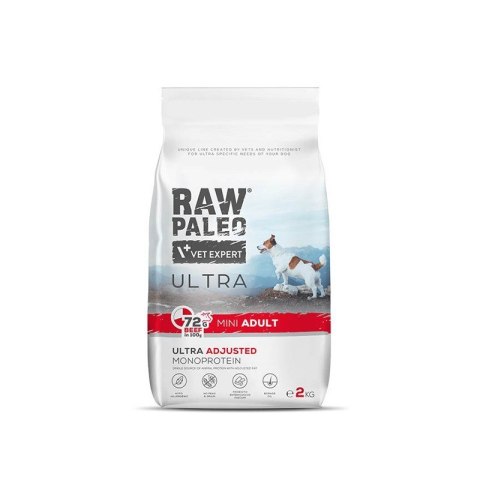 VetExpert Raw Paleo Ultra Wołowina Mini Adult 2kg (WYPRZEDAŻ) VetExpert Raw Paleo Ultra Wołowina Mini Adult 2kg (WYPRZEDAŻ)