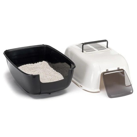 FERPLAST HOME PRIMA BLACK Kuweta - 39,5x52,5x38 FERPLAST HOME PRIMA BLACK Kuweta - 39,5x52,5x38