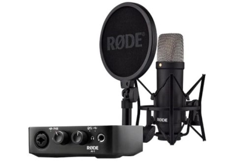RODE NT1 Signature + AI-1 Studio Kit MK2 - Kompletny zestaw studyjny RODE NT1 Signature + AI-1 Studio Kit MK2 - Kompletny zestaw studyjny