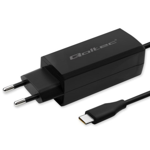QOLTEC ŁADOWARKA SIECIOWA 90W GAN | 5-20V | 3-4.5A | USB-C 3.1 QOLTEC ŁADOWARKA SIECIOWA 90W GAN | 5-20V | 3-4.5A | USB-C 3.1