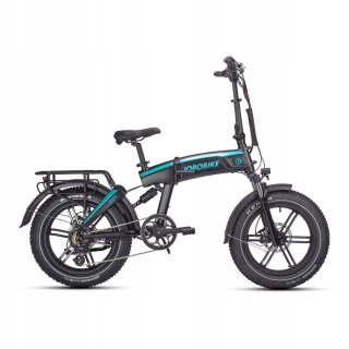 Rower elektryczny Jobobike Eddy rama L aluminium koło 20 " czarny 250