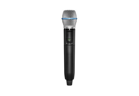 Shure GLXD2+/B87A-Z4 - Cyfrowy nadajnik bezprzewodowy doręczny DUAL BAND z główką Beta87A