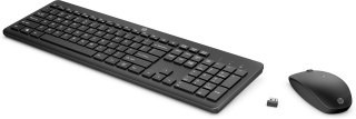 HP Bezprzewodowa klawiatura i mysz Combo 235 czarna 1Y4D0AA