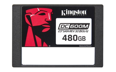 Dysk SSD Kingston DC600M 480GB SATA 2.5" SEDC600M/480G (DWPD 1) Dysk SSD Kingston DC600M 480GB SATA 2.5" SEDC600M/480G (DWPD 1)