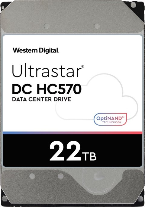 Dysk serwerowy HDD Western Digital Ultrastar DC HC570 WUH722222ALE6L4 (22 TB; 3.5"; SATA III) Dysk serwerowy HDD Western Digital Ultrastar DC HC570 WUH722222ALE6L4 (22 TB; 3.5"; SATA III)
