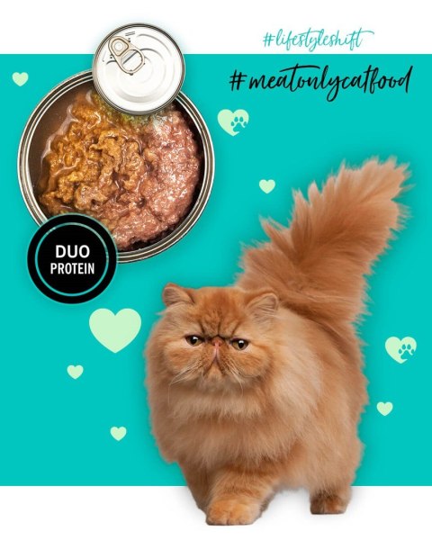 3Coty CHICKEN + DUCK for Adult cats 80g