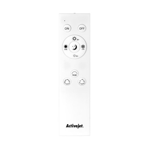 Nowoczesny plafon sufitowy LED Activejet PANAMA RGB ściemnialny ze zdalnym sterowaniem na pilota Nowoczesny plafon sufitowy LED Activejet PANAMA RGB ściemnialny ze zdalnym sterowaniem na pilota