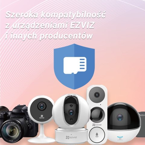 Karta pamięci micro SD Ezviz 128 GB Karta pamięci micro SD Ezviz 128 GB
