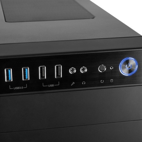 Obudowa MODECOM Oberon Pro Glass AT-OBERON-PG-10-000000-0002 (ATX, ITX, Micro ATX; kolor czarny) Obudowa MODECOM Oberon Pro Glass AT-OBERON-PG-10-000000-0002 (ATX, ITX, Micro ATX; kolor czarny)